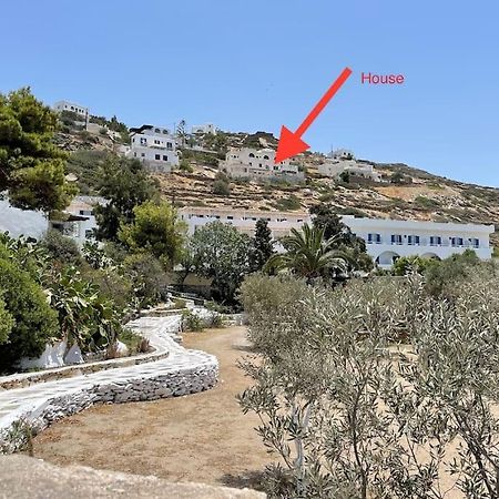 Villa Surplombant Le Port D'Ios, Cyclades Grecques Exterior foto